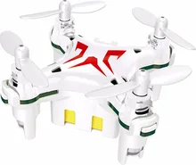 Pocket Drone Mini-drone Flying Toy RC Aircraft 2.4G 4CH 3 Flying Speed 3CM Plastic UFO For Children with Protective Ring and LED