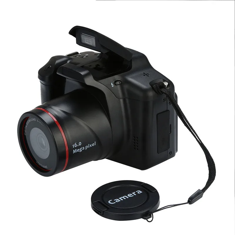 1080P HD 16X зум SLR цифровые камеры Fotografica Appareil фото рефлекторная вспышка лампа рекордер видеокамера камера видео Фотография