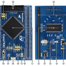 STM32 основная плата Core746I предназначена для STM32F746IGT6 с полным IO Expander 1024kB Flash на бортовой 64M Bit SDRAM