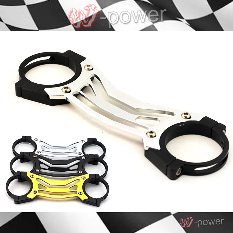 

For YAMAHA XJ6 /Diversion/F FZ6R FZ-6R 2009-2015 BALANCE SHOCK FRONT FORK BRACE Motorcycle Accessories CNC Aluminum