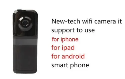 4GB карта + WiFi камера DV Беспроводная IP HD микро мини видеокамера Cam MD81S|Камеры