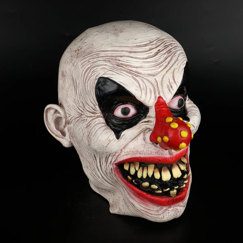 Latex Mask Carnival Costume Accessory Joker Novelty Halloween Party Head Mask  Fancy Dress Party Cosplay Mask (14)