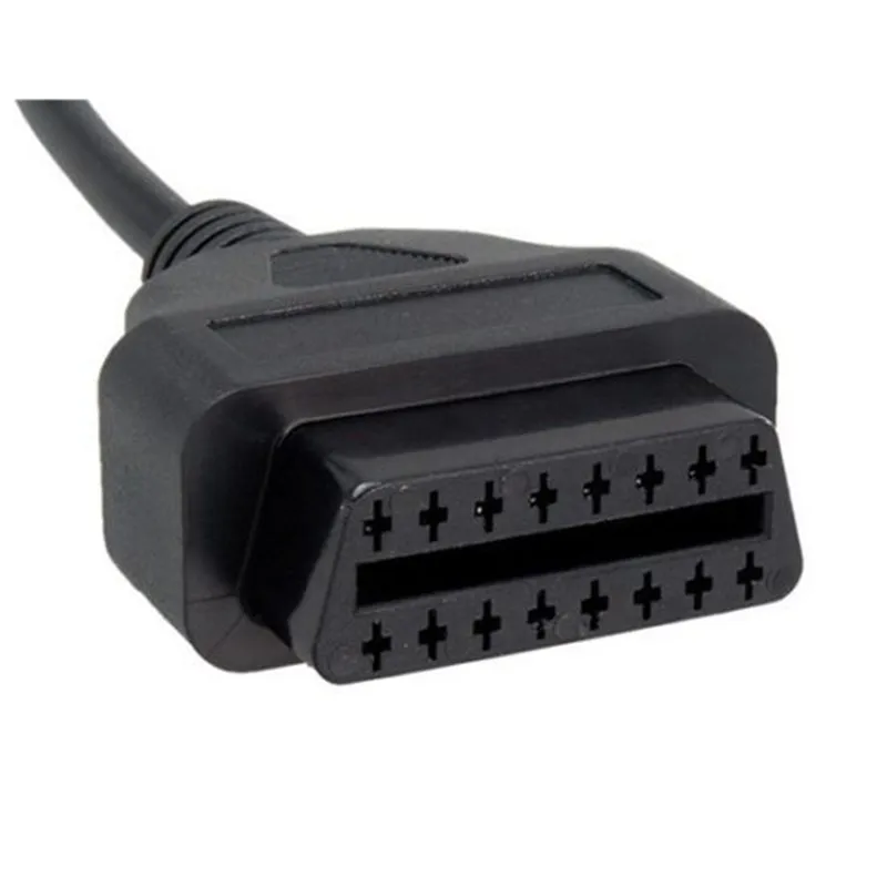 Для G-M 12 Pin 12 pin OBD 2 коннектор адаптер для gm 12 Pin obd2 obdii автомобильные аксессуары диагностический удлинитель 16 Pin