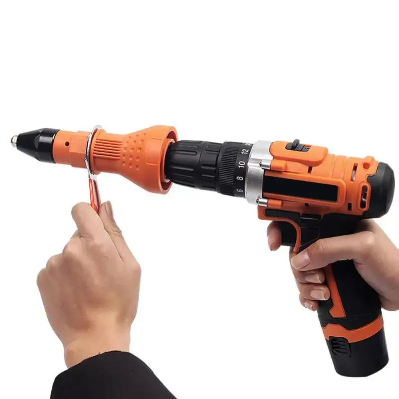 

86pcs/Set Blind Rivet Gun Heavy Duty Nut Threaded Insert Hand Riveting Kit M3-M8 Rivet Nuts Nail Gun Household Repair Tools