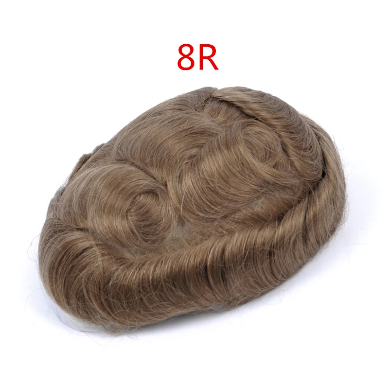 Мужской парик для волос Mirage Toupee 6 дюймов легкая волна средсветильник лучшее
