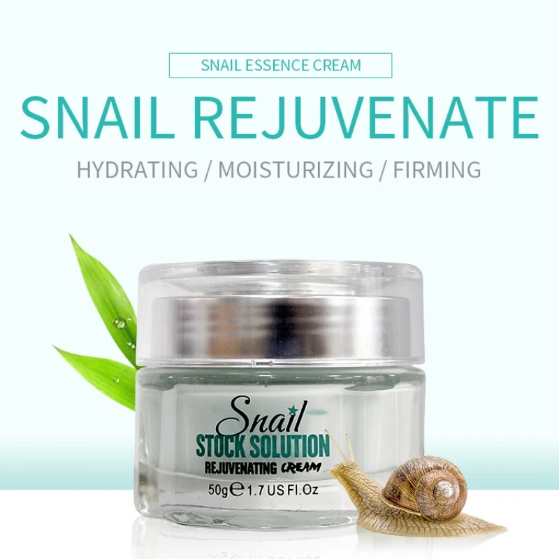

Snail Face Cream Cosmetics Anti-Aging Revitalizing Facial Serum Moisturizing Whitening Cream Skin Rejuvenation Essence