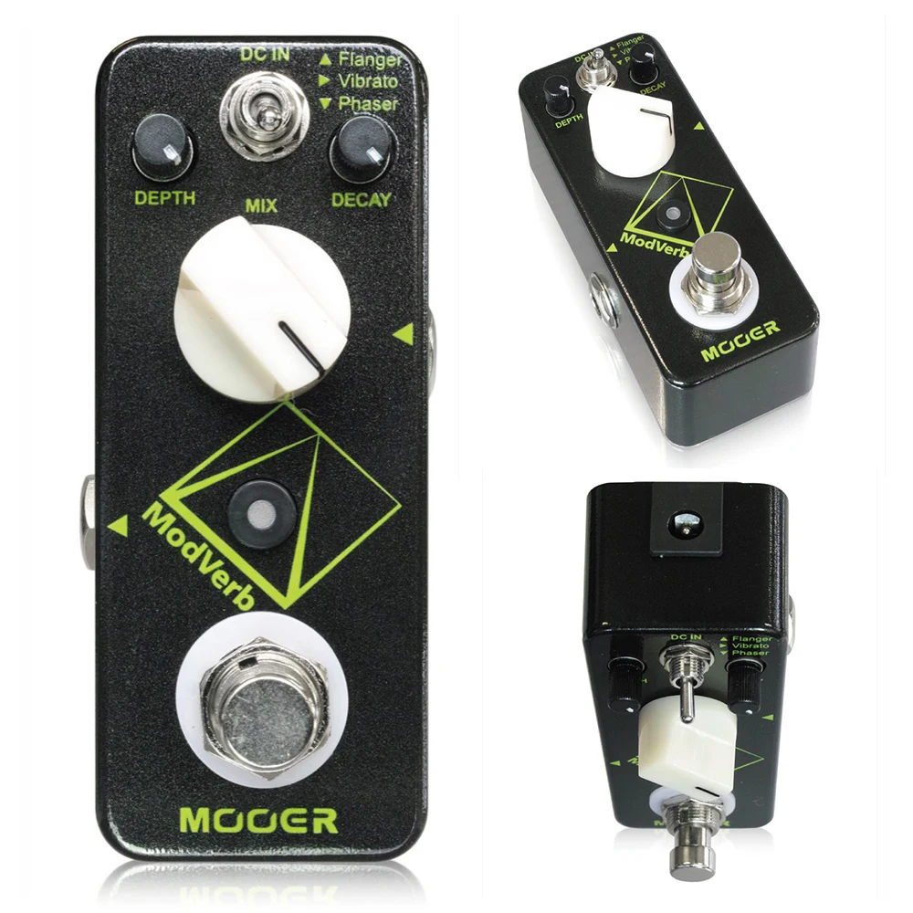 Переключатель Mooer для электрической гитары с эффектом реверберации и