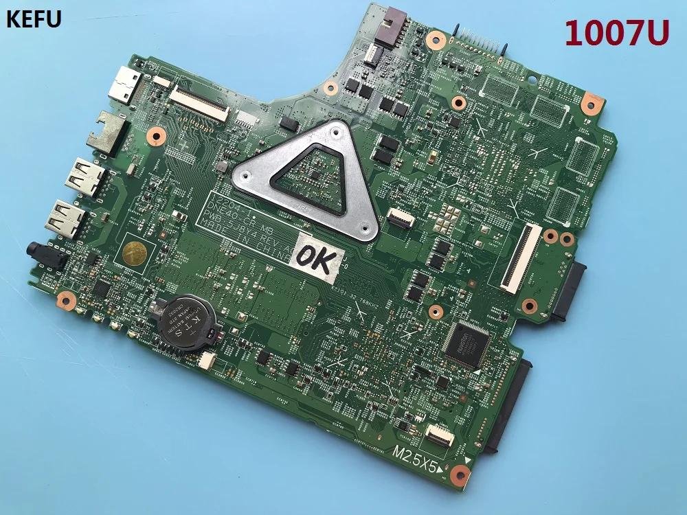 Материнская плата KEFU для ноутбука Dell Inspiron 3421 материнская 0v4h6 VV4H6 CN-0VV4H6 MB W/ 1007U CPU |