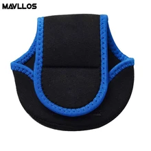 Mavllos 11*11 см хлопок baitcasing Рыболовная катушка сумка защитный чехол Крышка держатель чехол рукав Baitcaster приманка литье катушка сумка