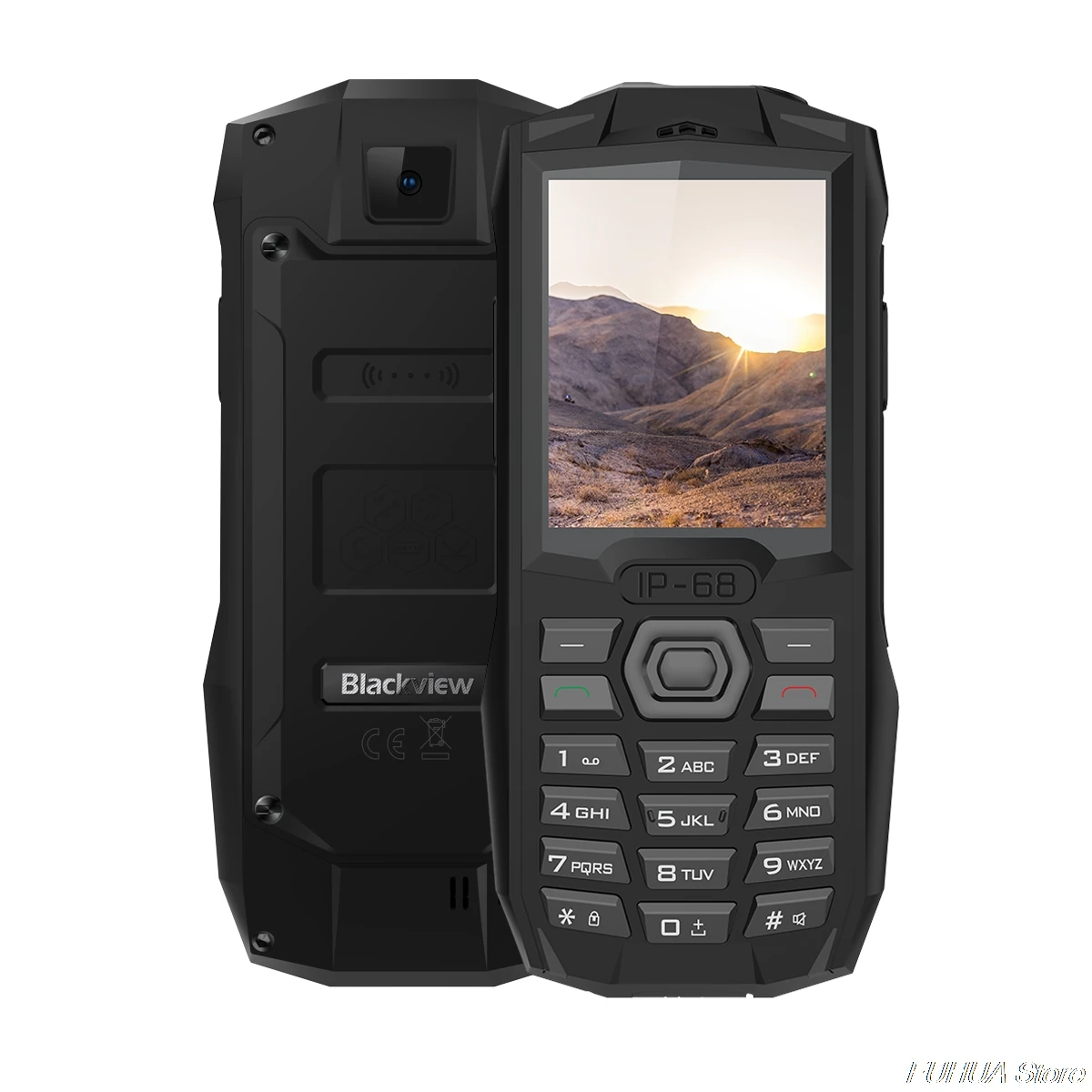 Blackview BV1000 IP68 водонепроницаемый ударопрочный прочный мобильный телефон 2 4 дюймов