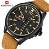 NAVIFORCE Luxury Brand Men Army Military Watches Men's Quartz Date Clock Man Leather Strap Sports Wrist Watch Relogio Masculino ► Photo 1/6