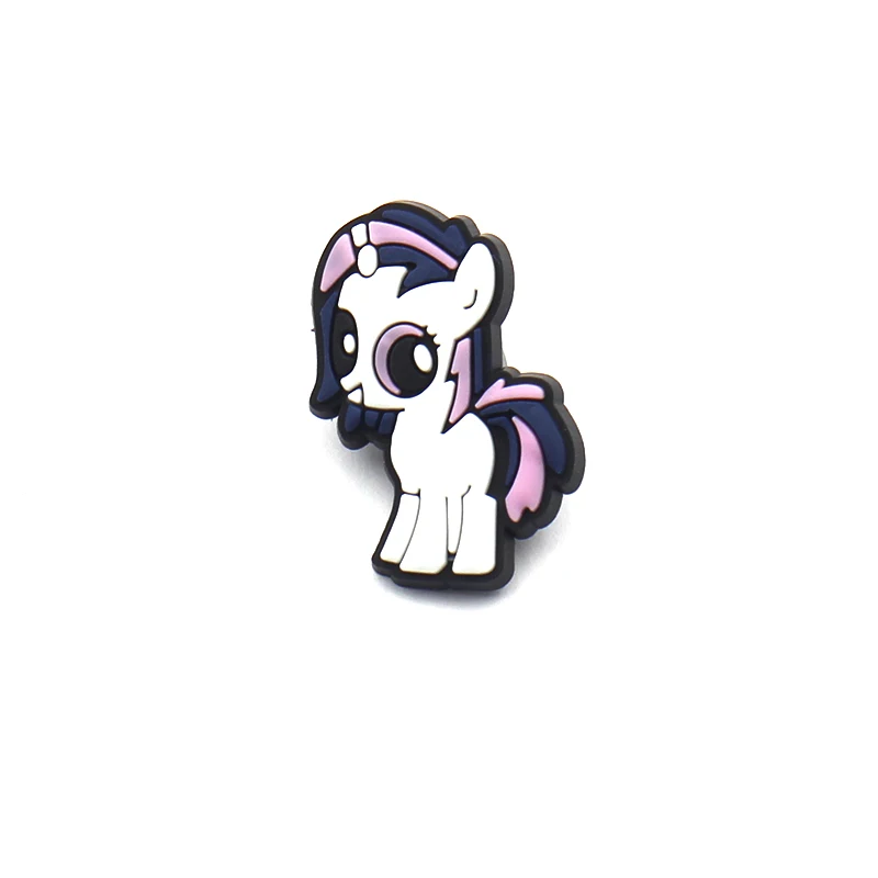 Nengdou R14 значок единорога мультфильм булавки для одежды kawaii Радуга лошадь значок модные нашивки на рюкзаке булавки для украшения для сумок - Цвет: R14-3