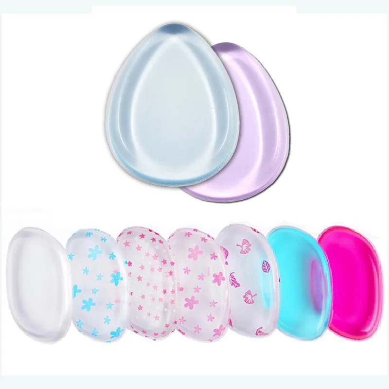 Bittb 3 pcs سيليكون التجميل نفخة الوجه ماكياج الأساس إسفنجة البودرة BB كريم الجمال أساسيات إسفنجة مكياج