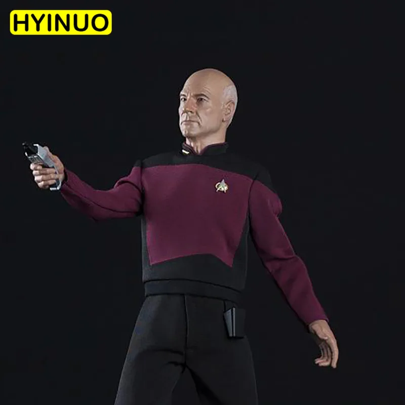 1/6 масштаб следующего поколения TNG Picard сэр Патрик Стюарт O.B.E. Одежда комплект