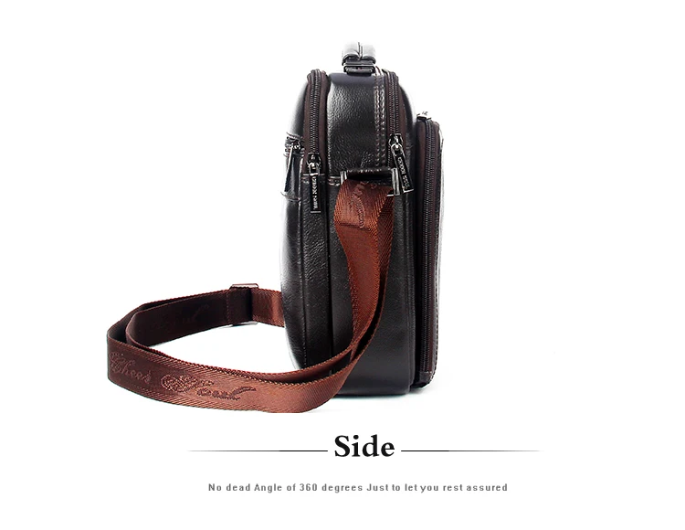 genuine leather men bag