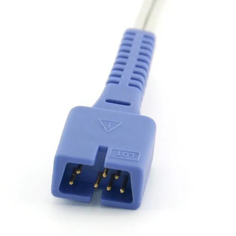 2018 Совместимость с Nellcor DB7 Pin для взрослых мягкий силиконовый датчик Spo2