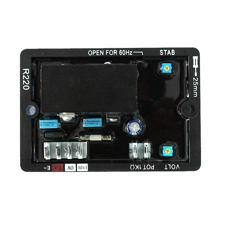 

Avr R220 Automatic Voltage Regulator Electronics Module For Leroy Somer Below 100Kw