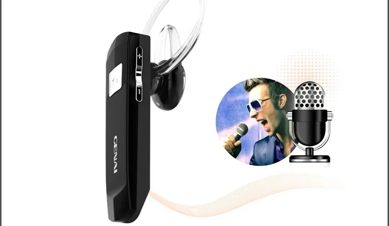 GENAI Blutooth хэндс-фри беспроводные Беспроводной наушники Auriculares громкой связи мини гарнитура Bluetooth наушники для телефона