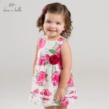 Dave bella summer baby girls Princess Party Wedding dress children floral sleeveless dresses toddler infant clothes DBA6655 Dave bella summer baby girls Princess Party Wedding dress children floral sleeveless dresses toddler infant clothes DBA6655