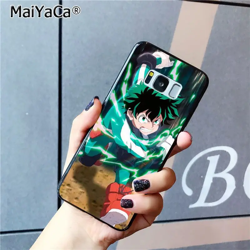 Anime My Hero Academia deku and bakugou 