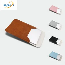 Водонепроницаемый чехол из искусственной кожи 11 12 15,4 дюймов, защитная сумка для ноутбука, чехол для Apple Macbook Air Pro retina 13