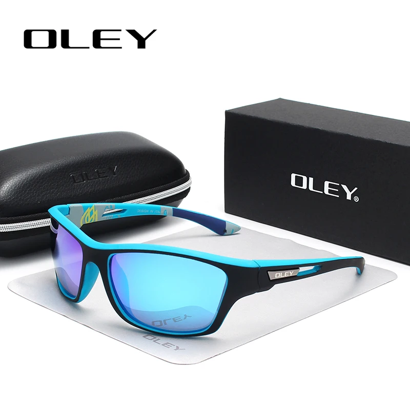 

OLEY Popular Brand Polarized Sunglasses Sport Sun Glasses For Men/Women Goggle Travel Gafas De Sol YG202 Support custom logo