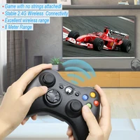 2.4G bezprzewodowy pad do gier na Xbox 360 sterownik konsoli odbiornik Controle dla Microsoft Xbox 360 Joystick do gier dla PC win7/8/10 3