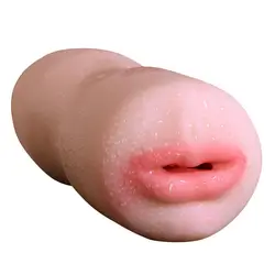 Рот мужской влагалище Настоящее искусственное влагалище оральный мастурбатор Массажная чашка для взрослых киска оральный игрушки для