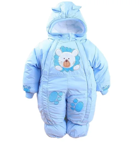 

Autumn & Winter Newborn Infant Baby Clothes Fleece Animal Style Clothing Romper Baby Clothes Cotton-padded Overalls