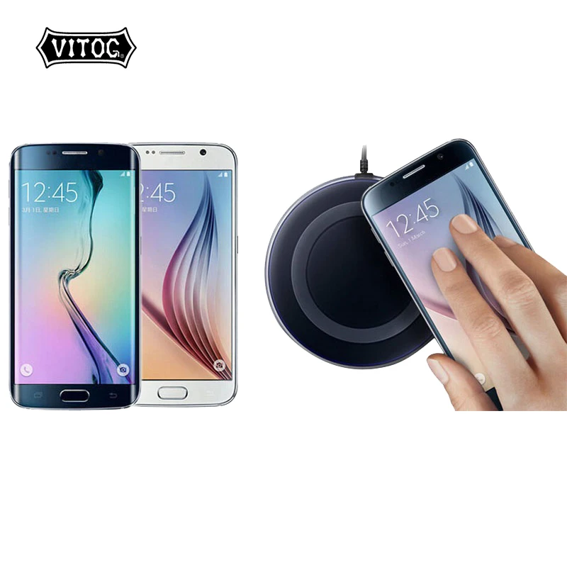 

Vitog High Quality Universal Qi Wireless Charger For Samsung Note8 Galaxy s7 Edge s8 plus note8 iphone 8 X mobile pad