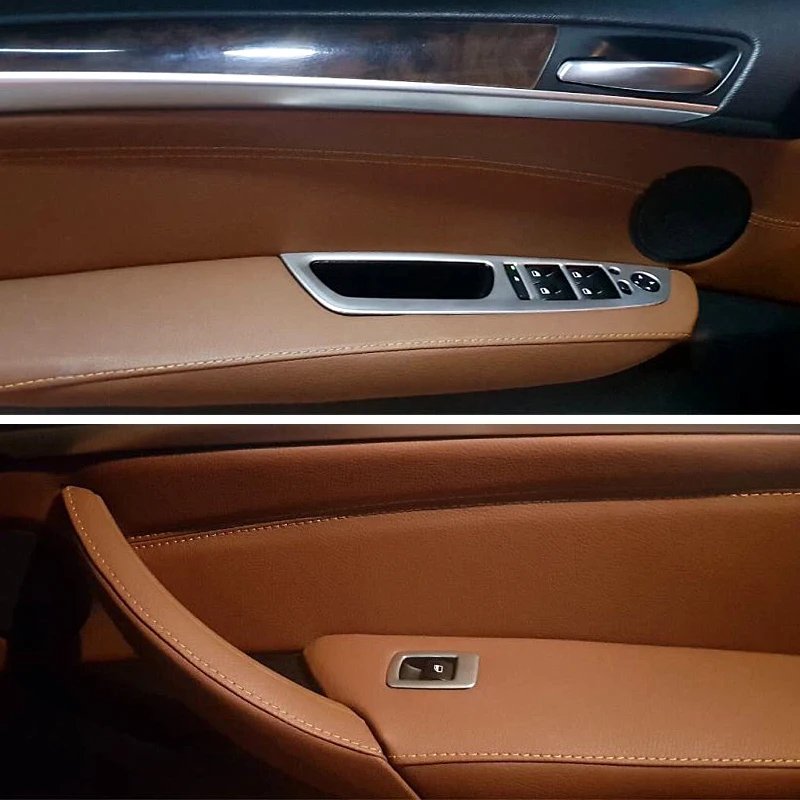 4 шт. для BMW X5 E70 X6 E71 2008 2014 Нержавеющая сталь оконные стеклянные подъемные кнопки