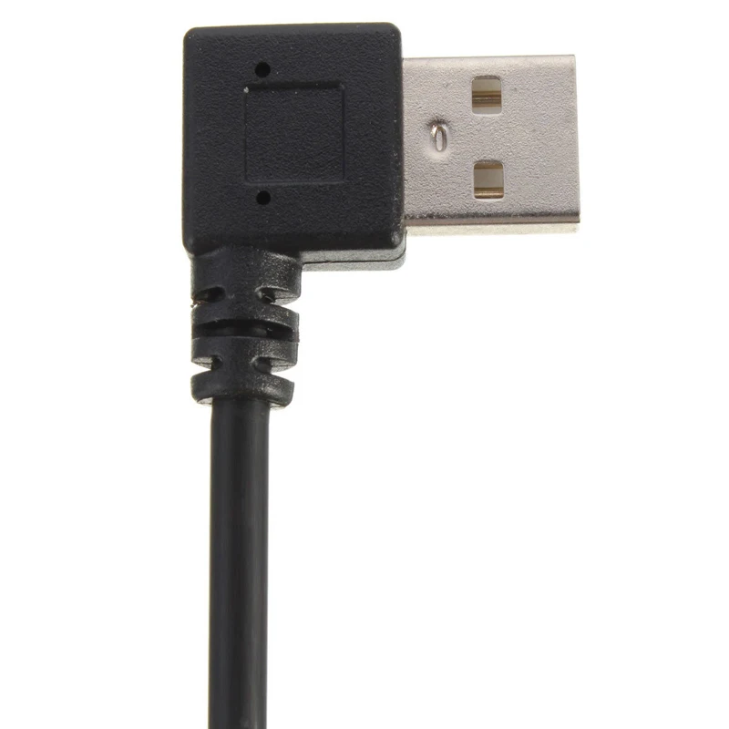 Mayitr USB удлинительные кабели 20 см Женский Тип A USB 2,0 под прямым углом 90 градусов Штекер кабель Шнур адаптер