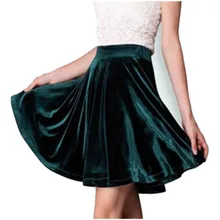 Сексуальная Женская юбка высокого качества космическая Вельветовая Весенняя юбка высокая Талия Короткие юбки 5 цветов Женская юбка