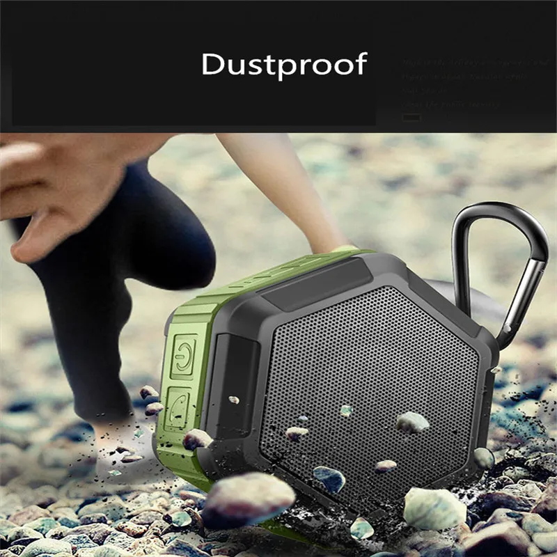 6 Woofer Bluetooth Speaker Sport Outdoor Portable Mini Loud Speaker FM radio USB TF Card for iPhone Xiaomi Samsung Phone Speaker