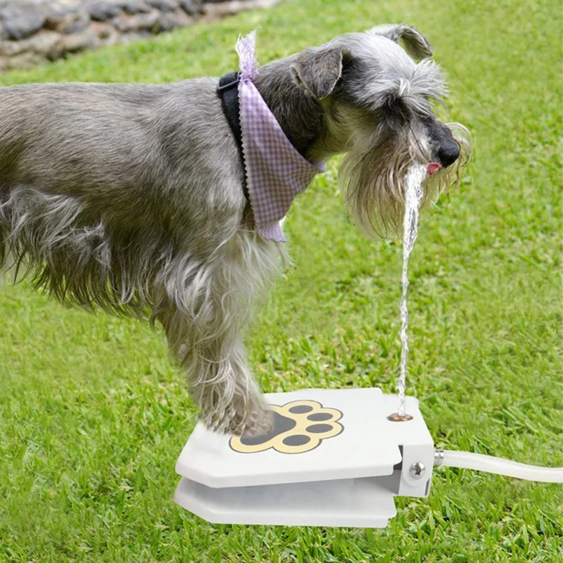 Dog Pet Water Dispenser Automatic Pet Water Feeder Dog Pedal Water