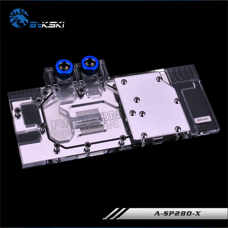Водяной блок Bykski для графической карты Sapphire R9 280X HD7970 6G