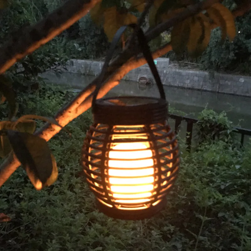 51 светодиодный уличный Солнечный лампа для клетки домашний сад водонепроницаемый внутренний сад двора наружная Подвесная лампа