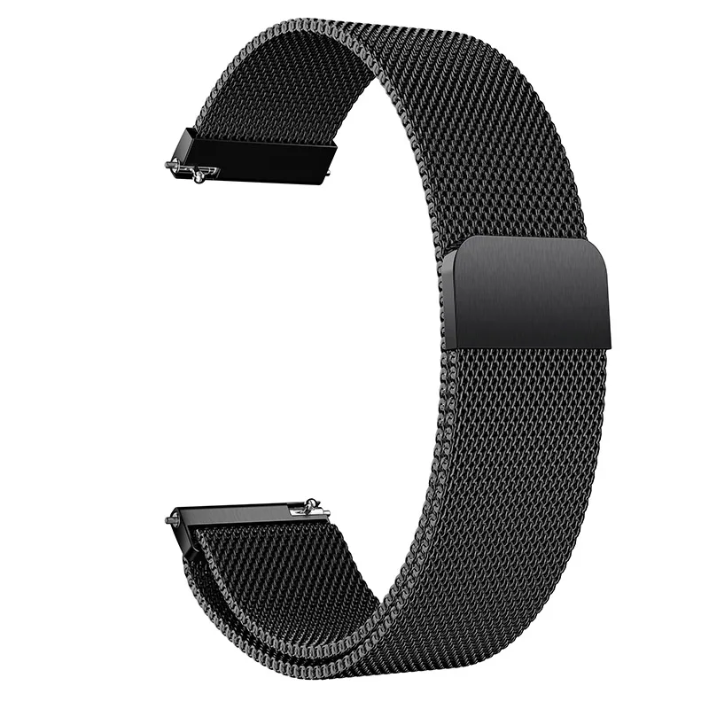 20 мм ремешок для часов из нержавеющей стали для Xiaomi Huami Amazfit Youth Bip Lite Смарт-часы Металлические сменные полосы для Amazfit GTS