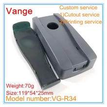 1 шт./лот закачиваемая форма оболочки экструзии 119*54*25 мм ABS пластиковый корпус корпуса diy для домашней безопасности электронный продукт