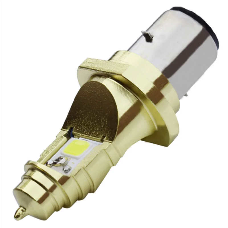 

H6 LED Motorcycle Headlight Bulb 1000LM Super Bright 2X COB LED BA20D Hi/Lo Lamp 9V - 80V Scooter ATV Light For YAMAHA KTM Honda