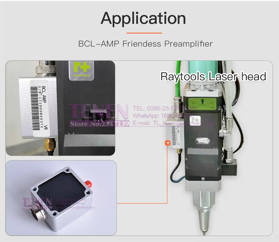 BCL-AMP усилитель предусилитель датчик для друзей BCS100 FSCUT контроллер Precitec Raycus WSX лазерная головка волоконная лазерная машина