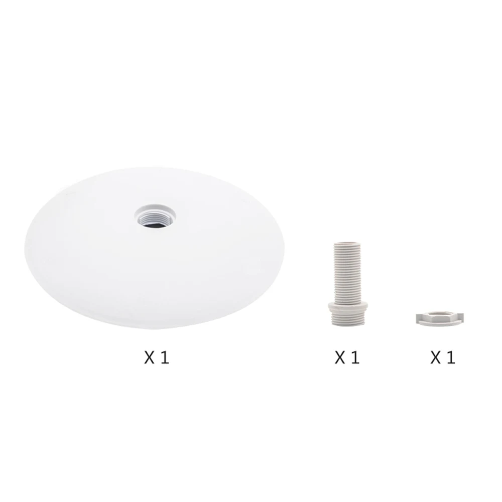 Round ABS Silicon Rubber Screwed Design Rainfall Top Shower Head For Rain Shower Cabin Room Roof Faucets Water Sprayers 19cm shower head
