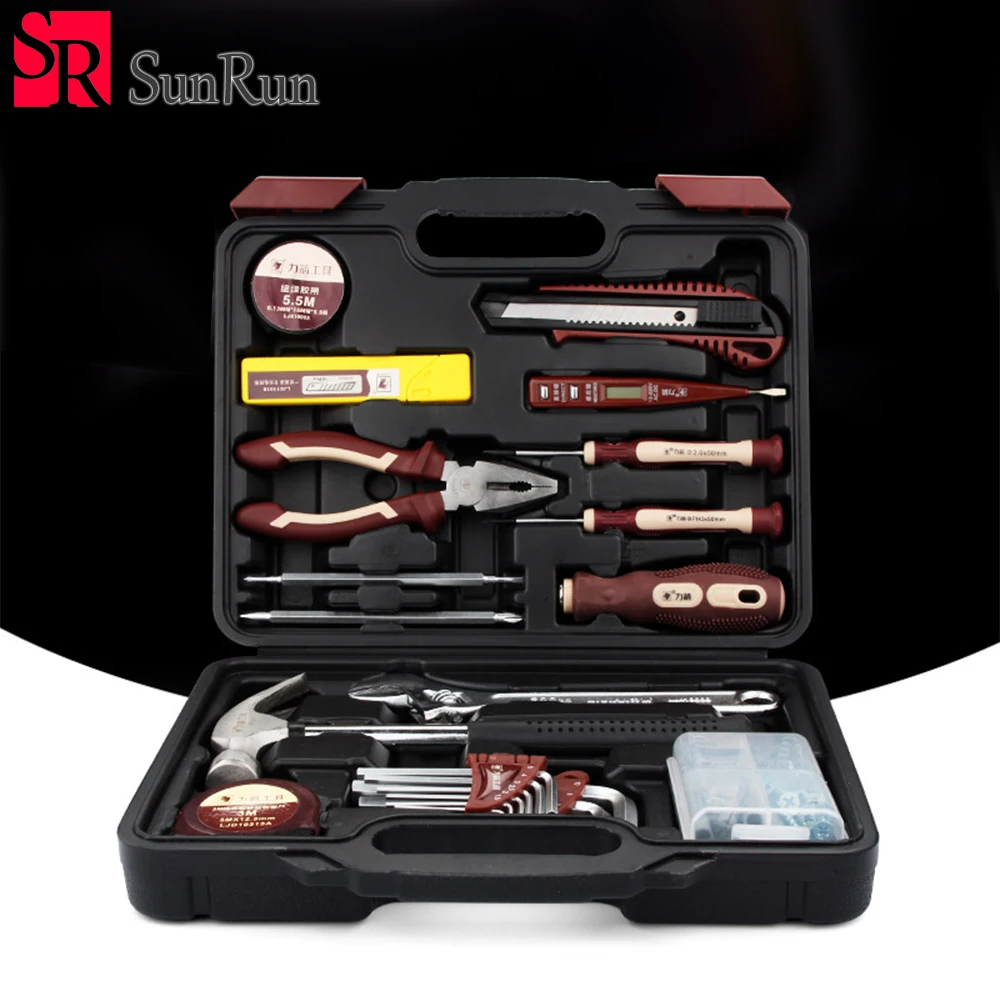 

LI JIAN 8 /10 / 92 sets of household tool set combination package type manual maintenance tools hardware