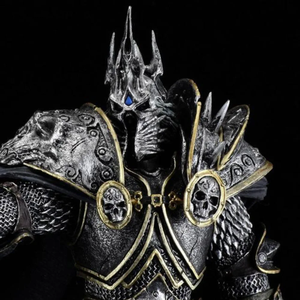  HOT WOW FALL OF THE LICH KING ARTHAS ACTION FIGURE Model Toy 21CM Free shipping for childre gift Do