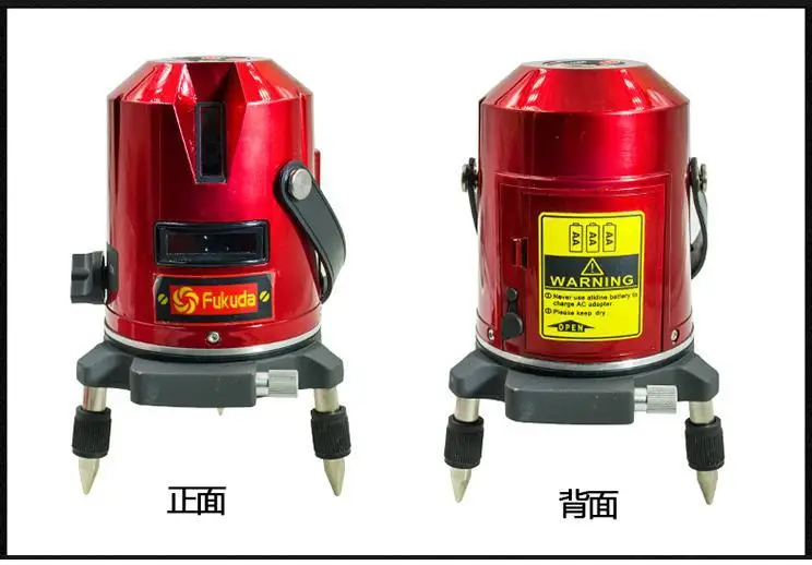 

Free shipping fukuda 5 lines 3 points cross laser level