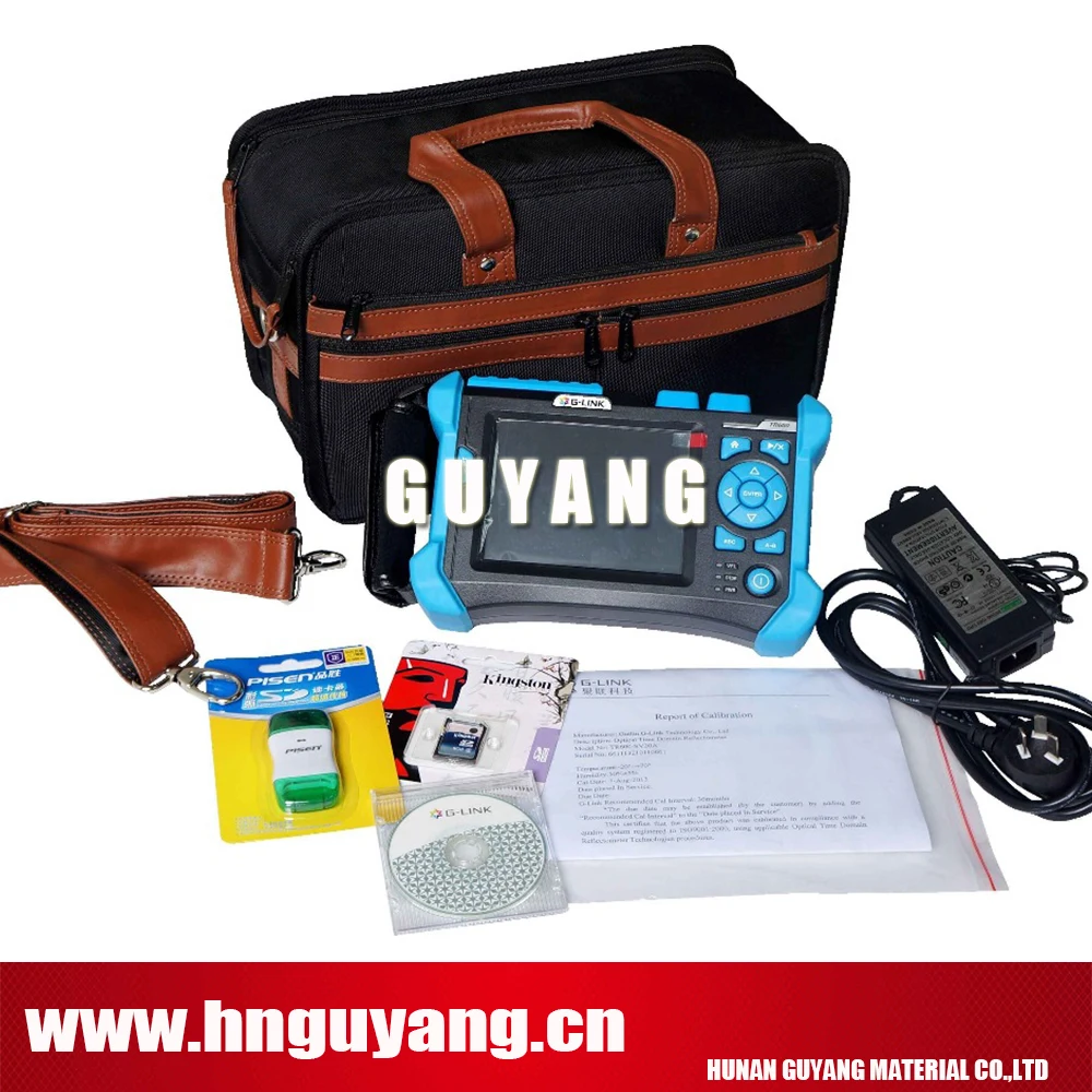 Оригинальный G link TR600 SV20A SM OTDR с VFL 32/30 дБ 5ns 20us 180 км волоконно оптический