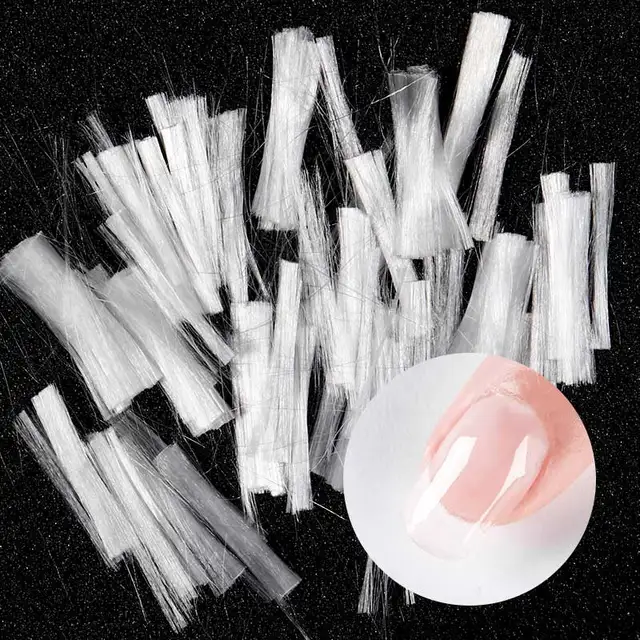 10pcs/pack Fiber Nails Extension Fibernails Fiberglass for Nail