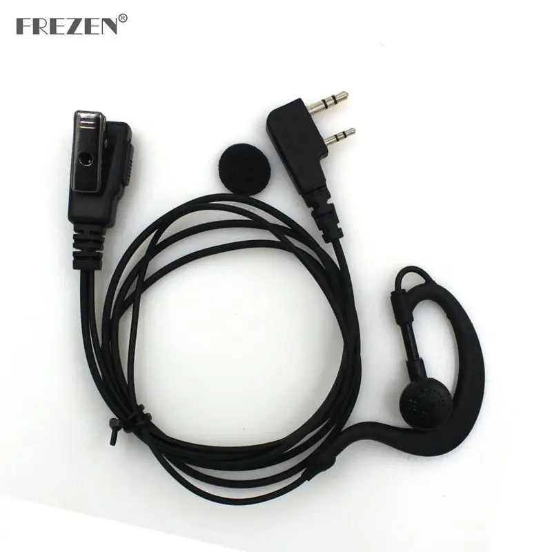 

Earpiece PTT G Type Earhook for Baofeng UV-5R UV-82 BF-888S Kenwood TK-3207 TK-3107 TK-2207 TK-2107 TK-378G Walkie Talkie