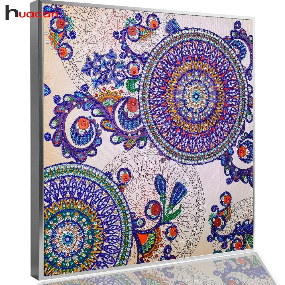 

Diamond Embroidery Flower Special Shaped Rhinestone Diamond Painting Flower Needlework Cross Stitch Diamond Mosaic Home Decor