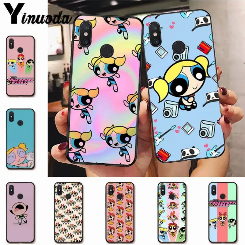 

Yinuoda The Powerpuff Girls phone Accessories cover for xiaomi redmi 7 5plus 6pro 6a 4x go note5 note7 note6pro mi8se 9se cover